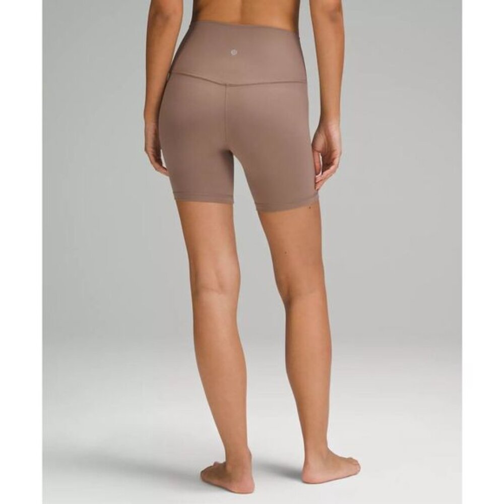 Lululemon Align HR High Rise Short 6" Size 0 Taupetastic Beige Brand New NWT - Picture 3 of 8